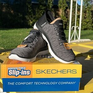 Skechers Women’s Gray Slip-ins Sneakers